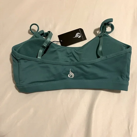 NWT Ryderwear Staples Sports Bra Size Medium in Teal - Picture 5 of 6